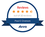 Reviews 4.5 out of 20 reviews | Paul E Overson | Avvo